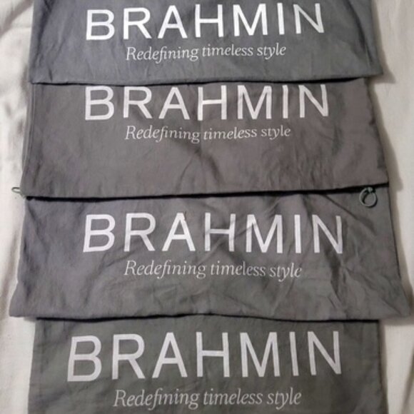 6 BRAHMIN VINTAGE LARGE PURSE DUSTBAG/DUSTCOVER/ DUST BAG/DUST COVER 21" X 21" - Picture 1 of 2